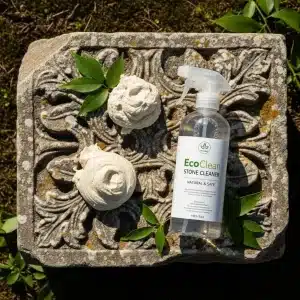 Sustainable materials for stone restoration including lime mortar and biodegradable cleaners 2